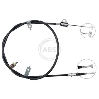 De Moda Cable de accionamiento, freno de estacionamiento A.B.S. K10019